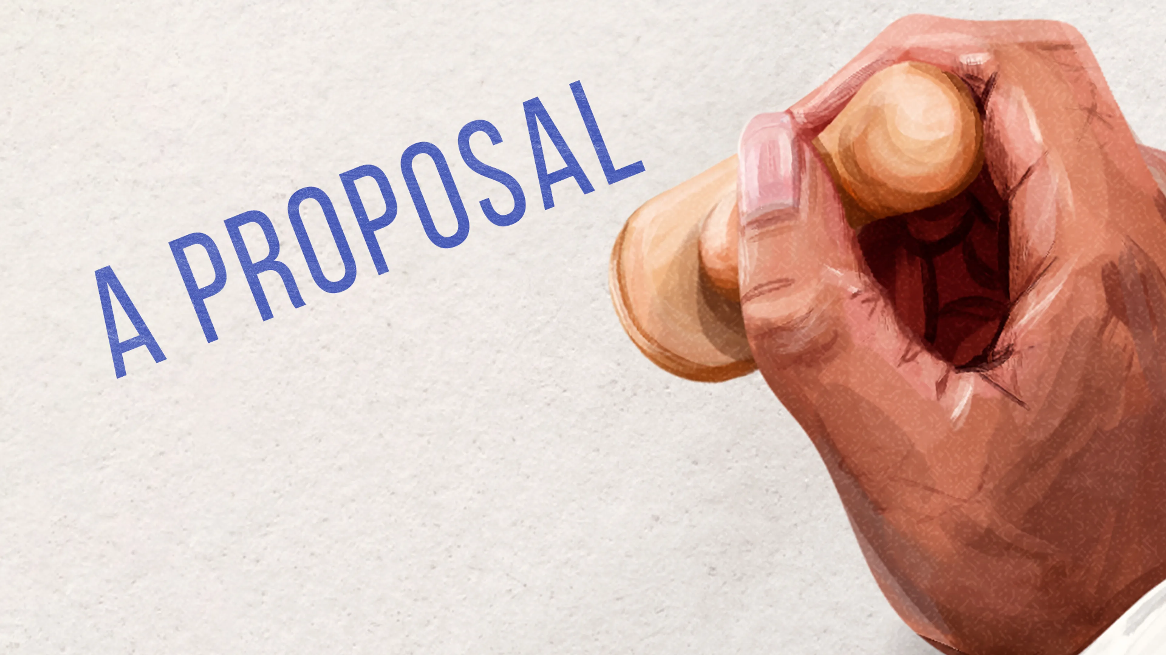 A Proposal poster